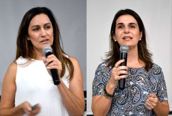 Dra. Carmen Ligia Firmino Marques e Dra. Maria Isabel Romero Rodrigues Henriques