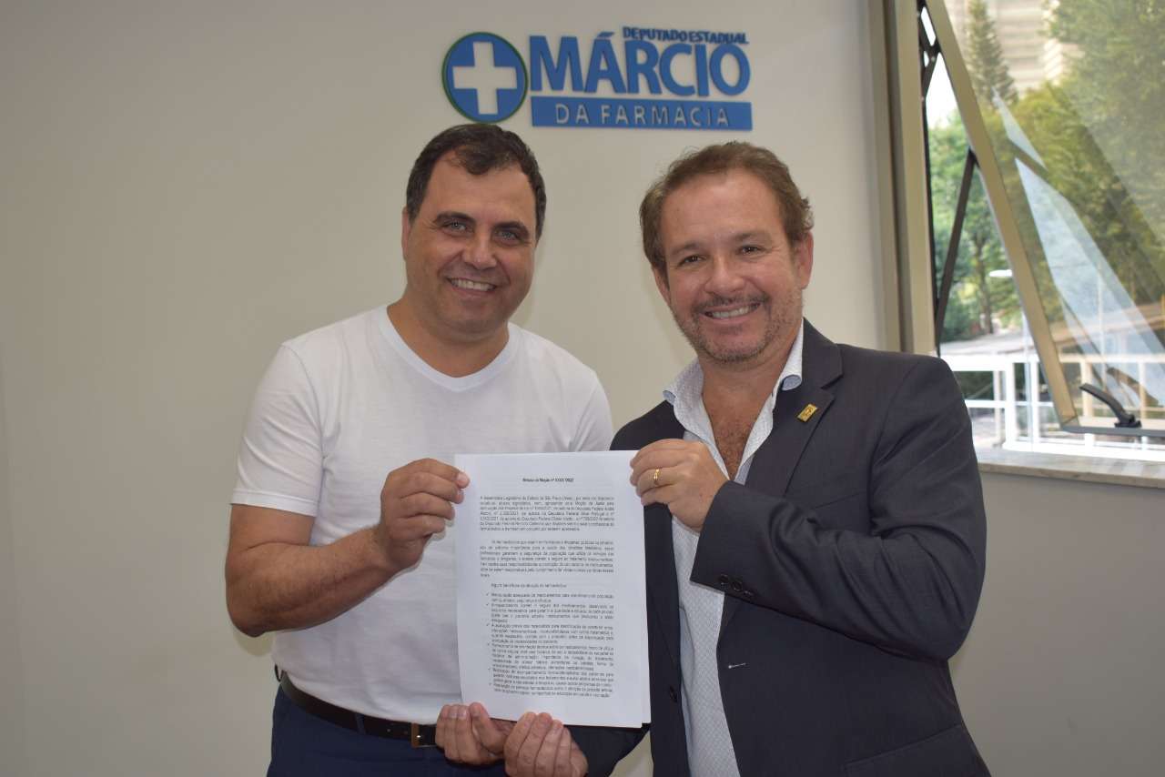 Deputado Márcio da Farmácia e Dr. Marcelo Polacow