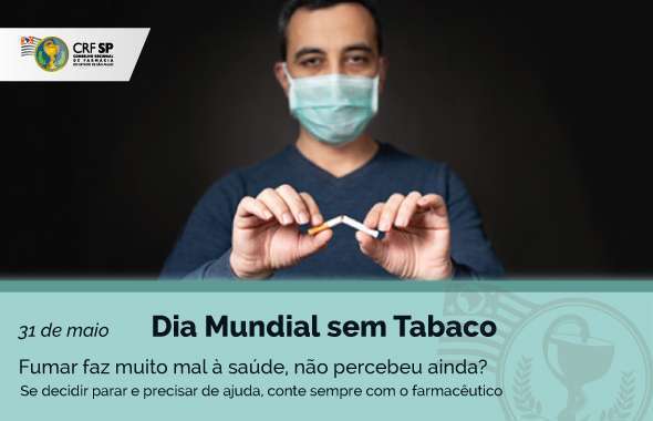 Consumo aumentou na pandemia, mas o SUS pode auxiliar fumante a abandonar o vício com orientação e apoio farmacêutico