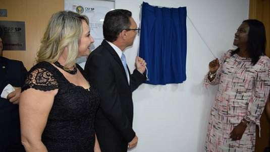 Dr. Marcos Machado, Dra. Luciana Canetto e Dra. Claudia Araújo inauguram seccional da Zona Norte