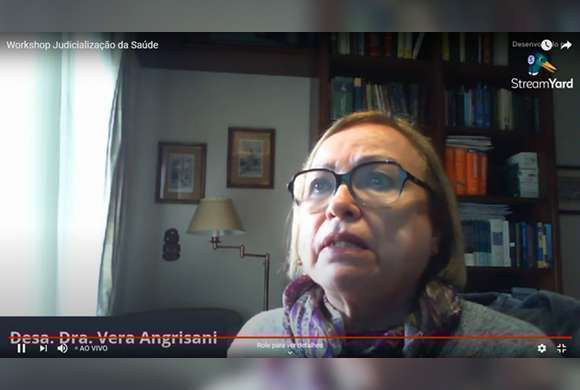 Dra. Vera Lúcia Angrisani falou sobre a Judicialização da saúde e seus desdobramentos atuais