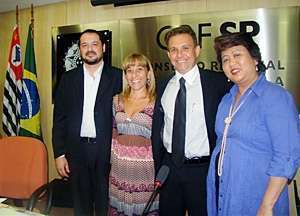 Diretoria reeleita para o mandato 2010/2013: dr. Pedro Menegasso.; dra. Raquel Rizzi; dr. Marcelo Polacow; dra. Margarete Kishi