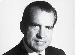 Viagem do ex-presidente Richard Nixon (foto) à China nos anos 70 ajudou a divulgar a acupuntura como método de anestesia no Ocidente (Foto: Openwalls.com)