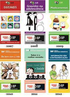 Folders da SAF de 2007 a 2012